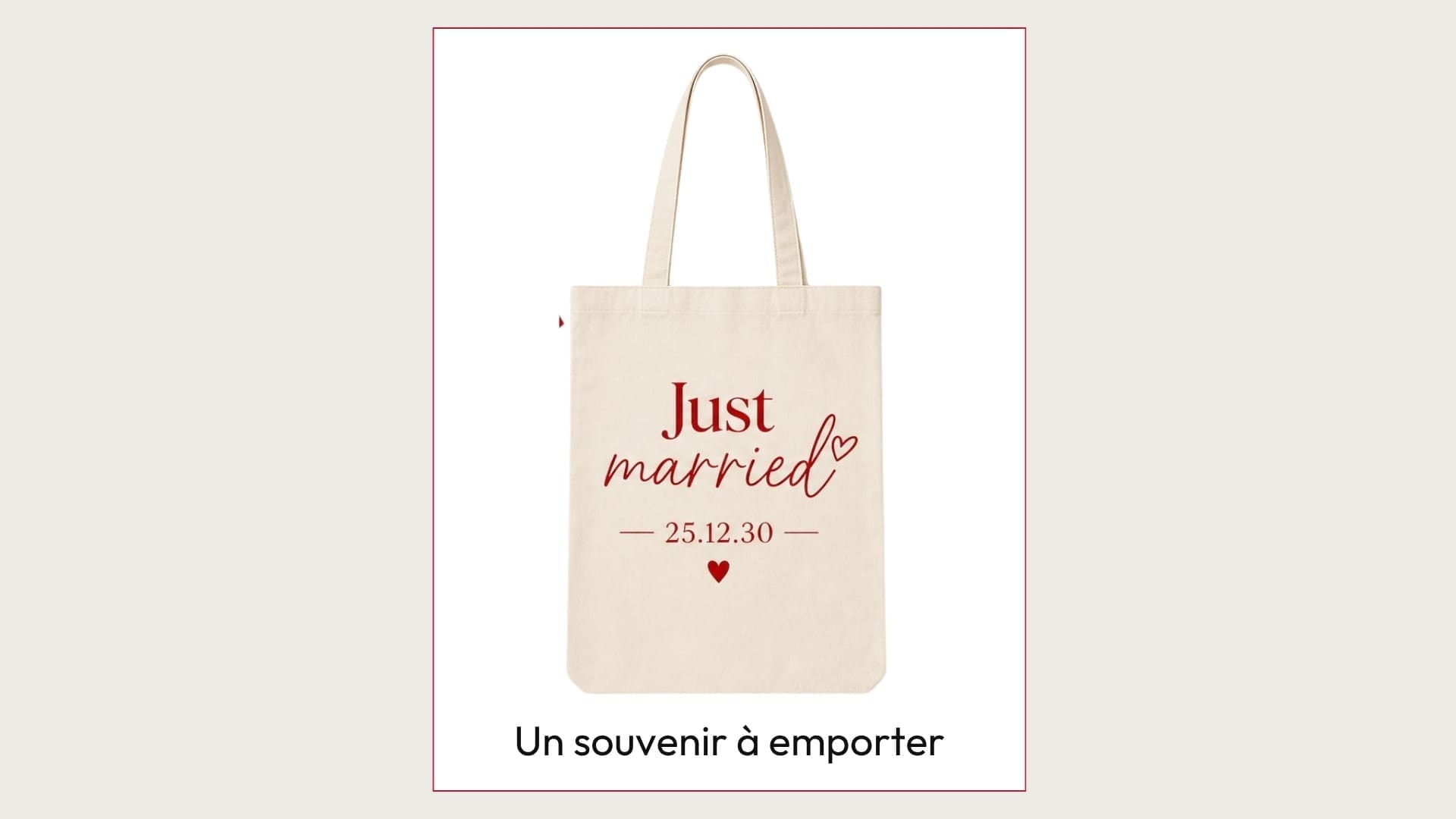 Un souvenir à emporter
